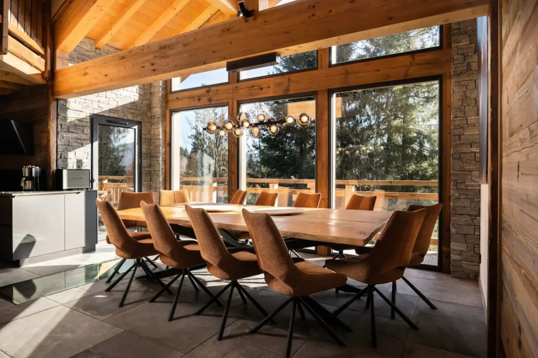 Chalet Les Ecureuils - 12 pers - Spa - úszómedence - Hammam - szauna