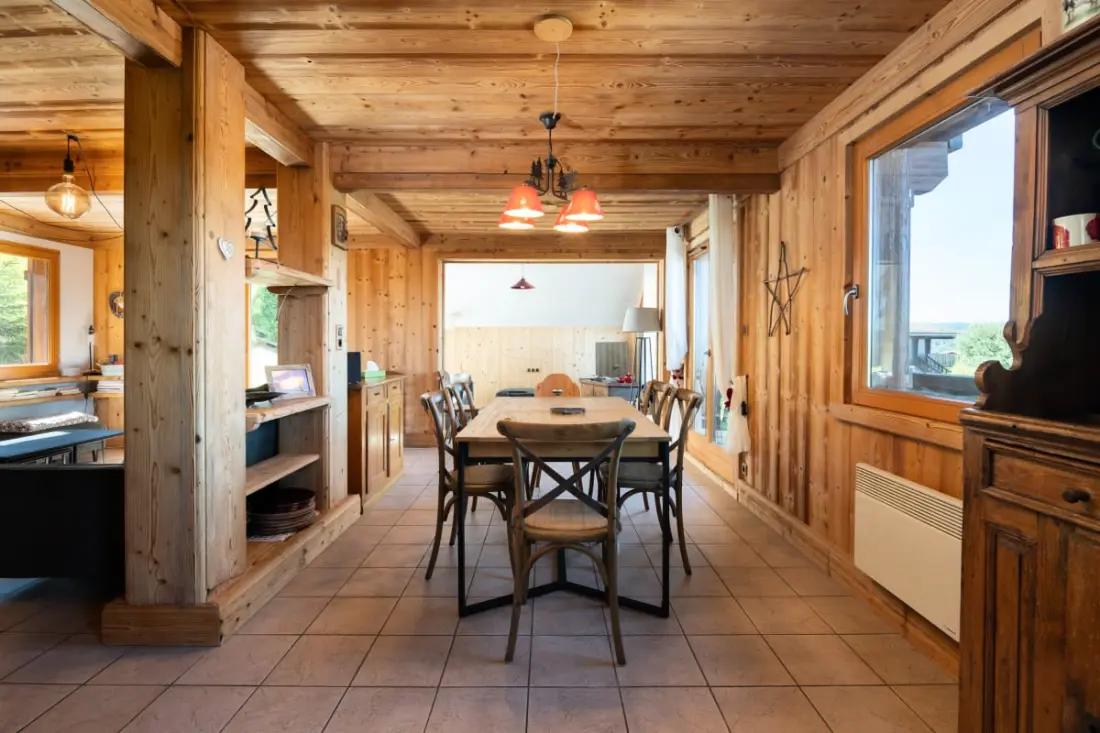 ✨ Chalet Plénitude – 8 Pers. • 4 Chambres • Poêle à Bois • Quartier Calme D