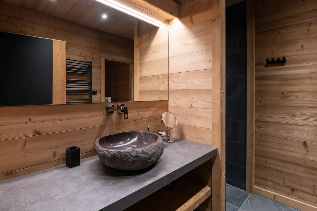 Ó Chalet Zen Altitude – Prestige Chalet Jacuzzival, Szaunával