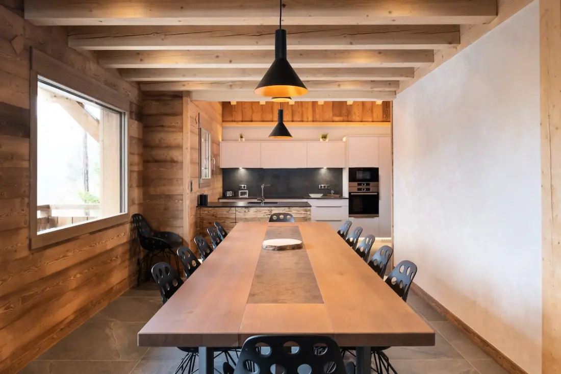 Ó Chalet Zen Altitude – Prestige Chalet Jacuzzival, Szaunával