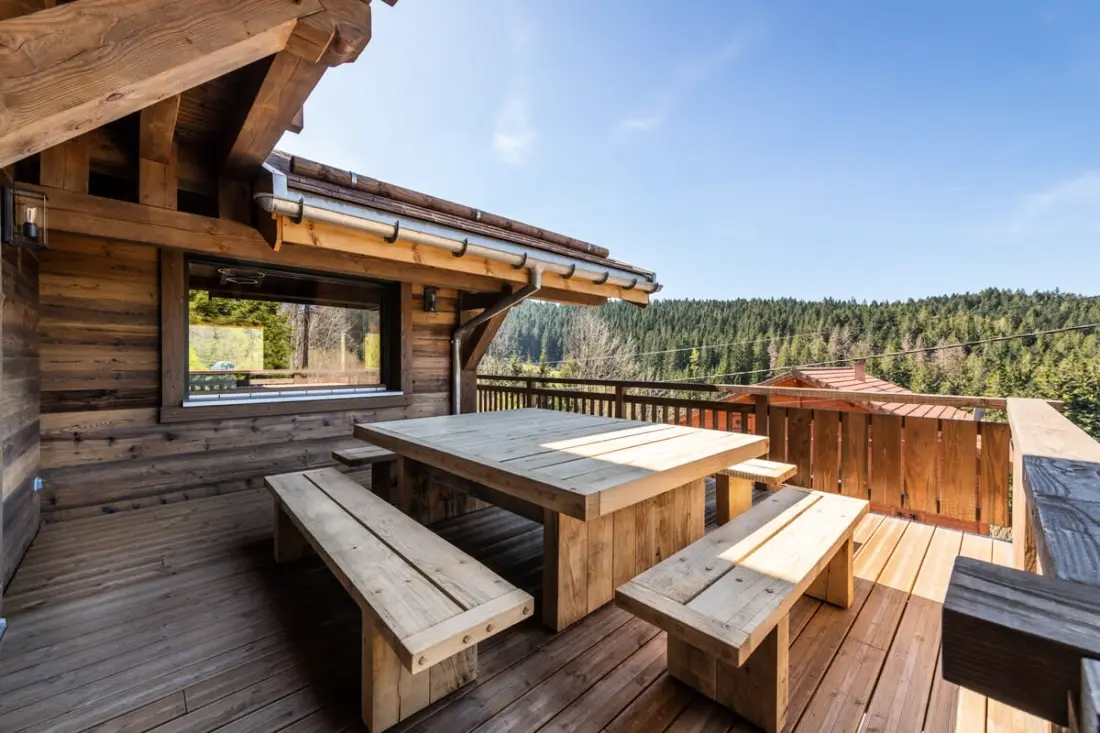 Ó Chalet Zen Altitude – Prestige Chalet Jacuzzival, Szaunával