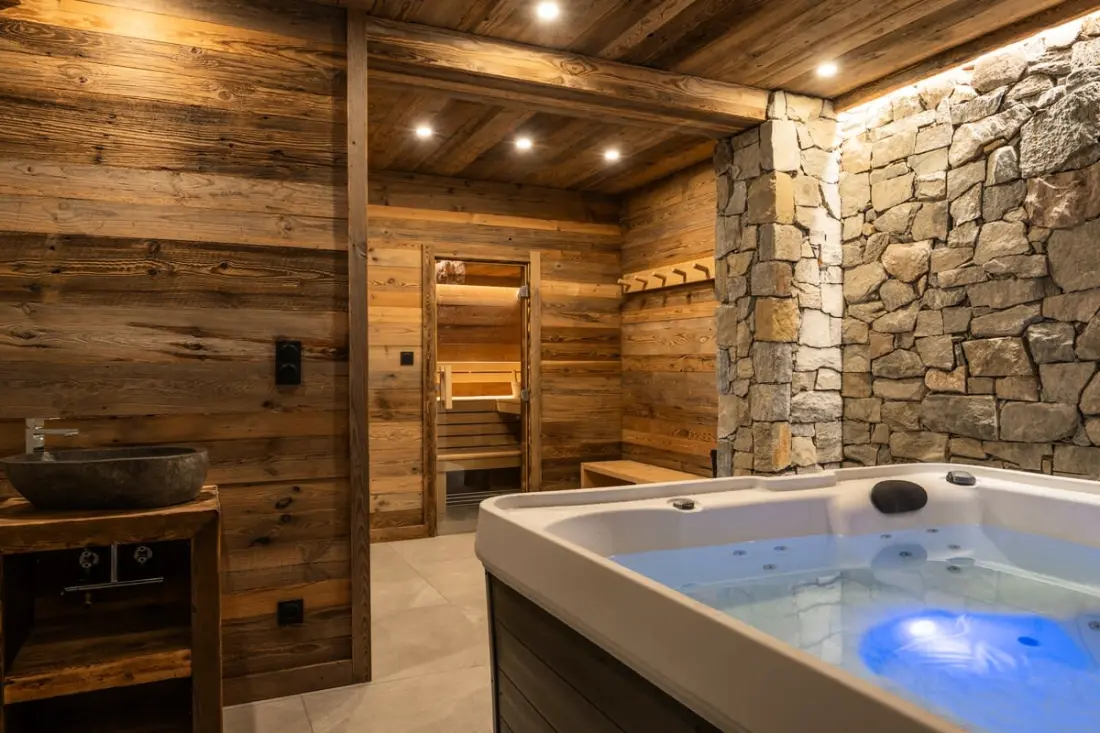 A sas - 10 pers - Jacuzzi + Szauna