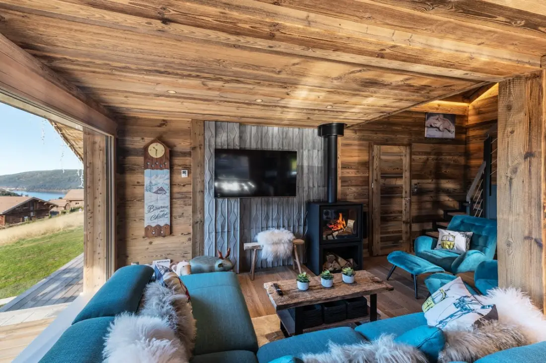 La Cabane Des Oursons - Családi kályha Jacuzzival
