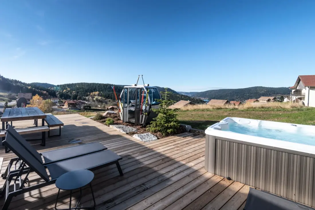 La Cabane Des Oursons - Családi kályha Jacuzzival
