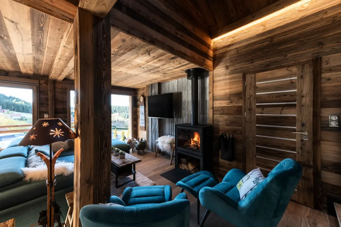 La Cabane Des Oursons - Családi kályha Jacuzzival