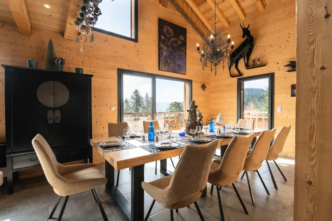 Chalet Le Carnotzet - 5 csillagos Chalet With Spa Covered, Szauna