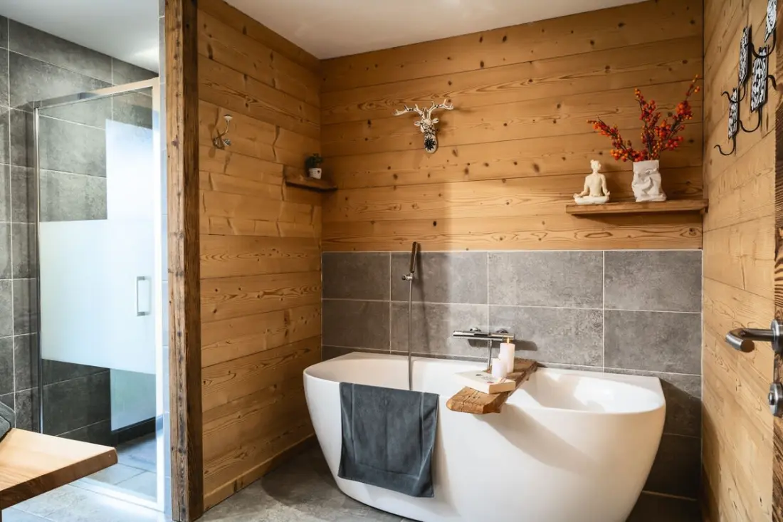 Chalet Le Carnotzet - 5 csillagos Chalet With Spa Covered, Szauna