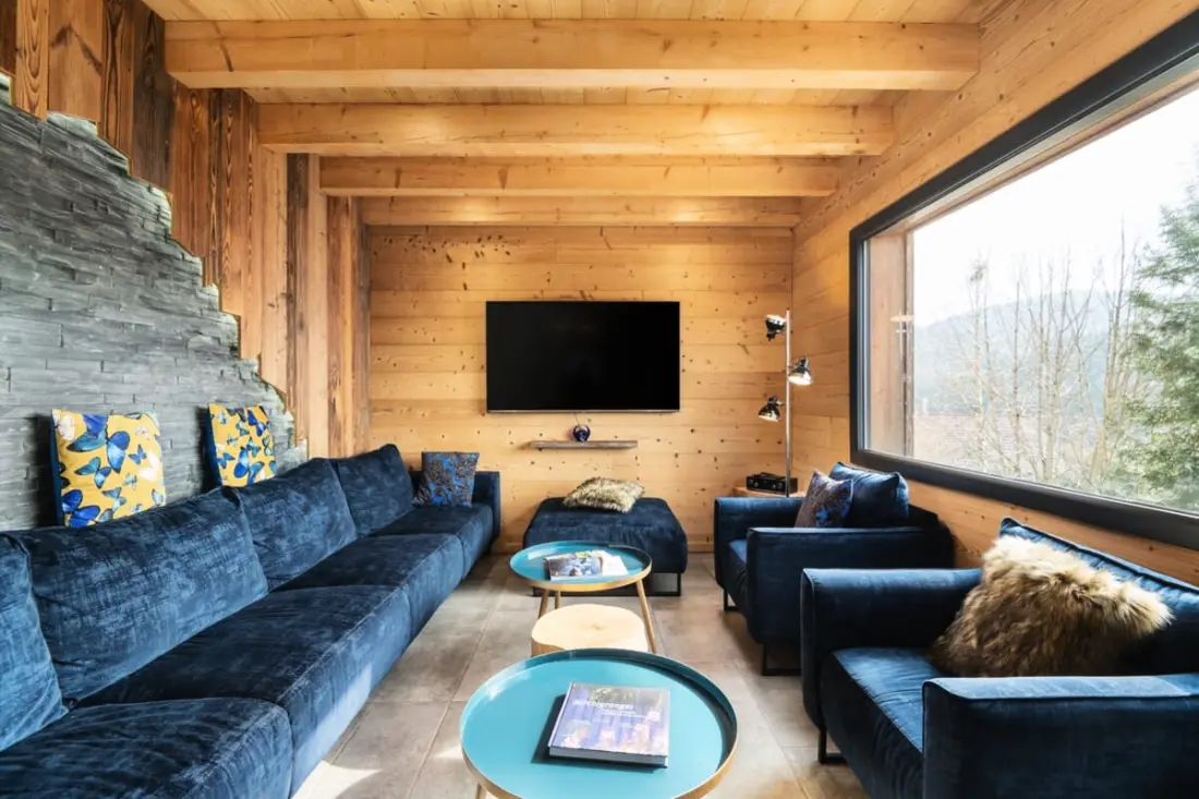 Chalet Le Carnotzet - 5 csillagos Chalet With Spa Covered, Szauna