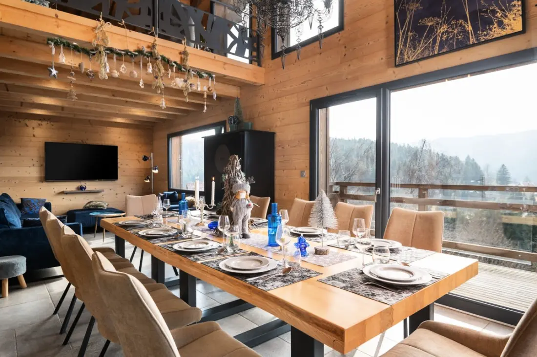 Chalet Le Carnotzet - 5 csillagos Chalet With Spa Covered, Szauna