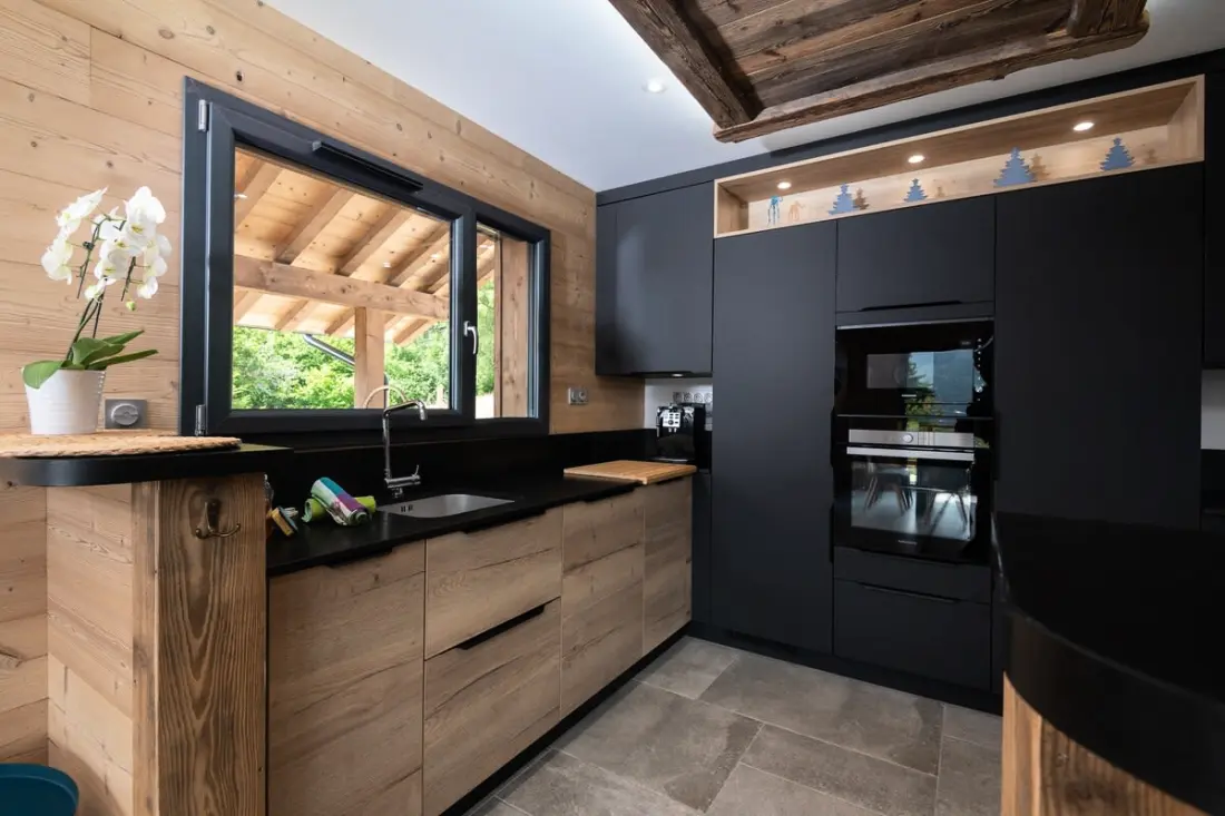 Chalet Le Carnotzet - 5 csillagos Chalet With Spa Covered, Szauna