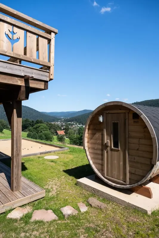 Cerf - 12 pers -sauna-jacuzzi