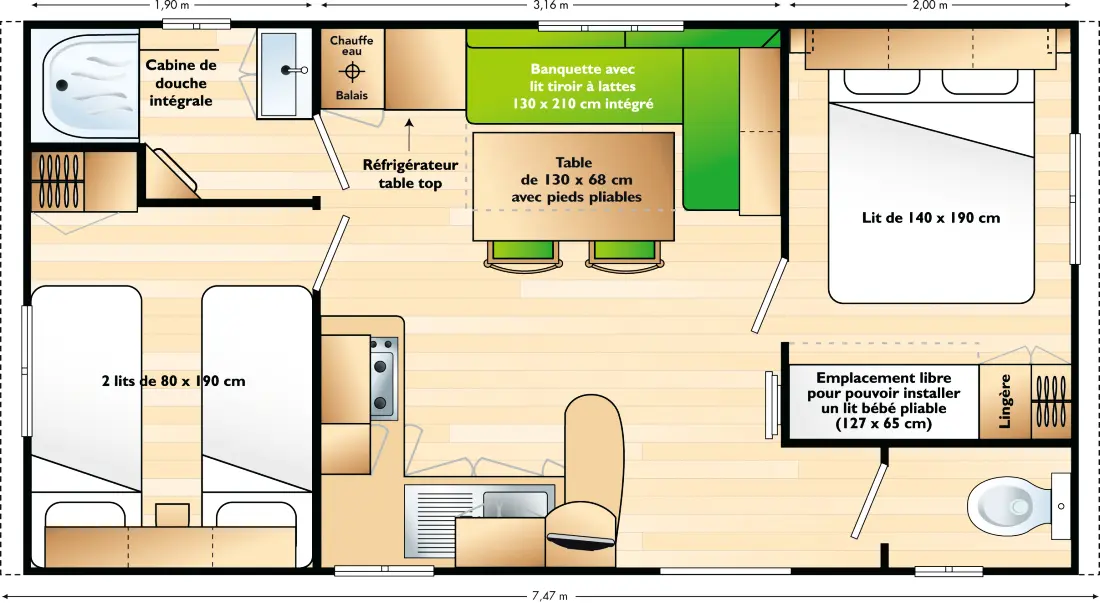 Campingplatz U Casone3 Sterne★★★