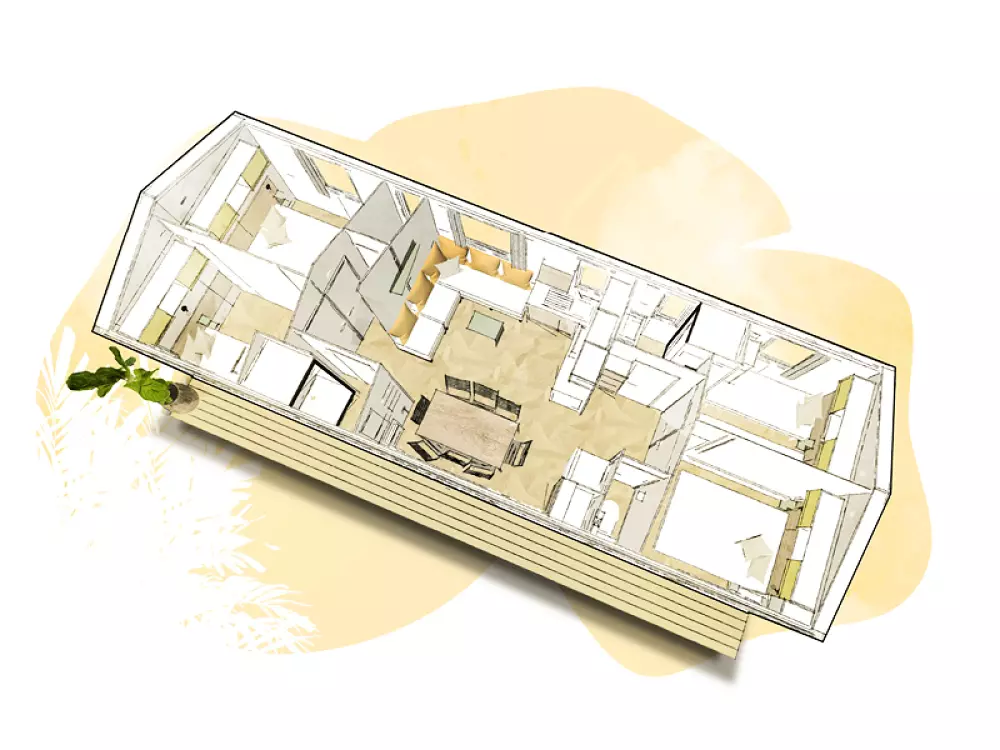 Campingplads Paradis Family les Rives de l'Hérault4 Stjerner★★★★