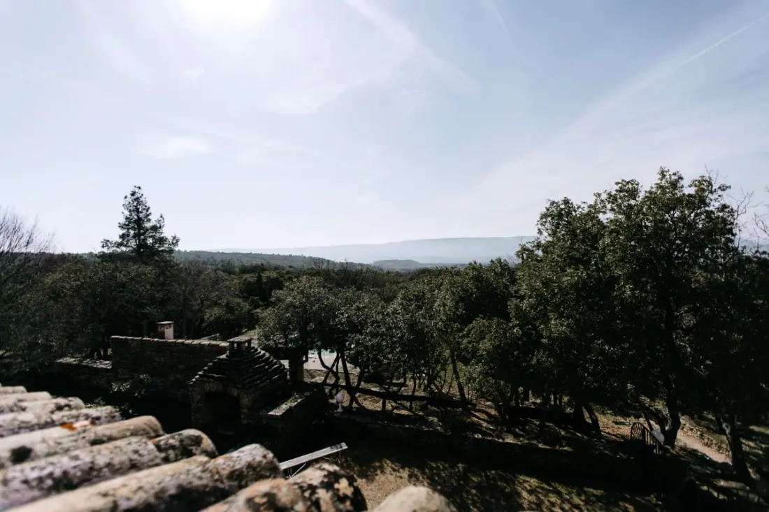 Provencal Mas in Gordes with pool and view Luberon