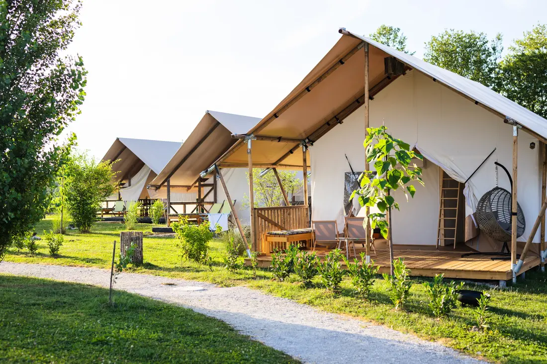 Glamping w ośrodku Kolpa
