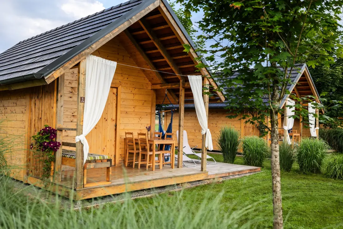 Glamping w ośrodku Kolpa