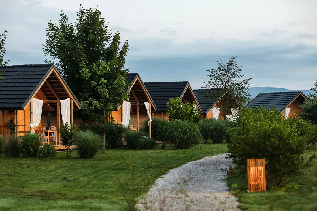 Glamping w ośrodku Kolpa