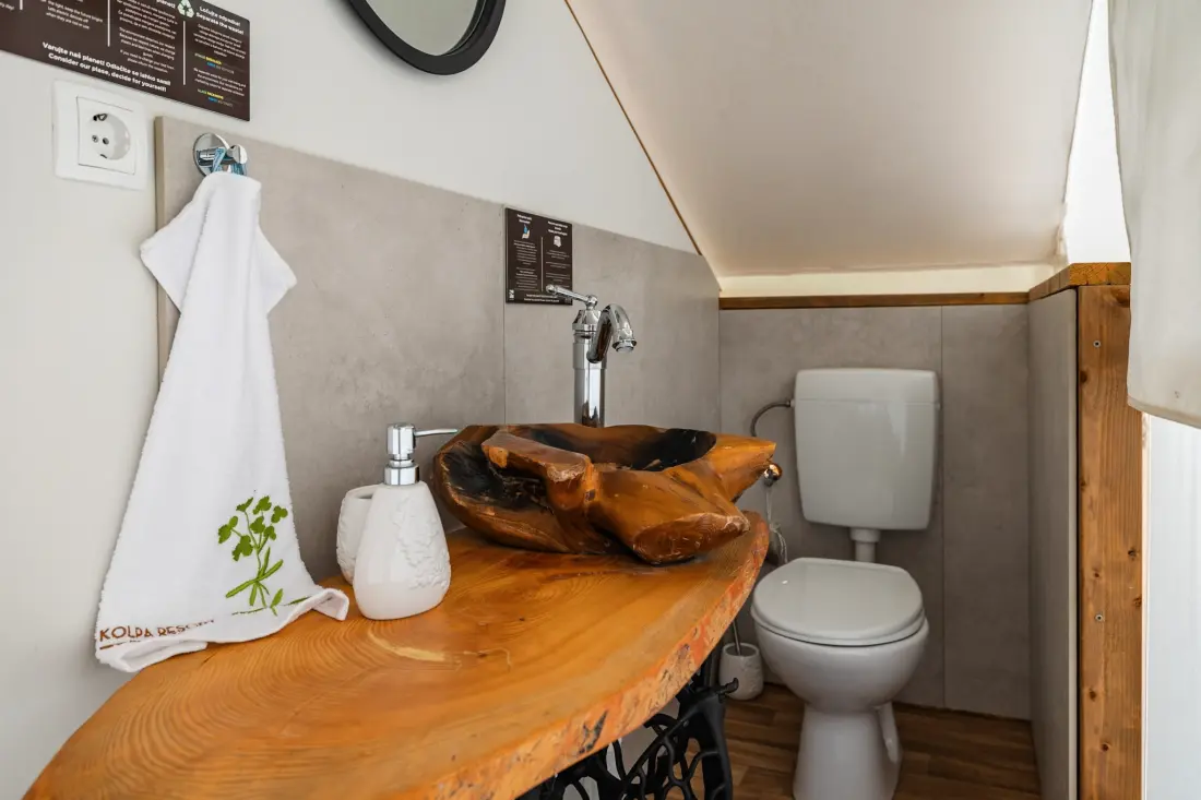 Glamping w ośrodku Kolpa