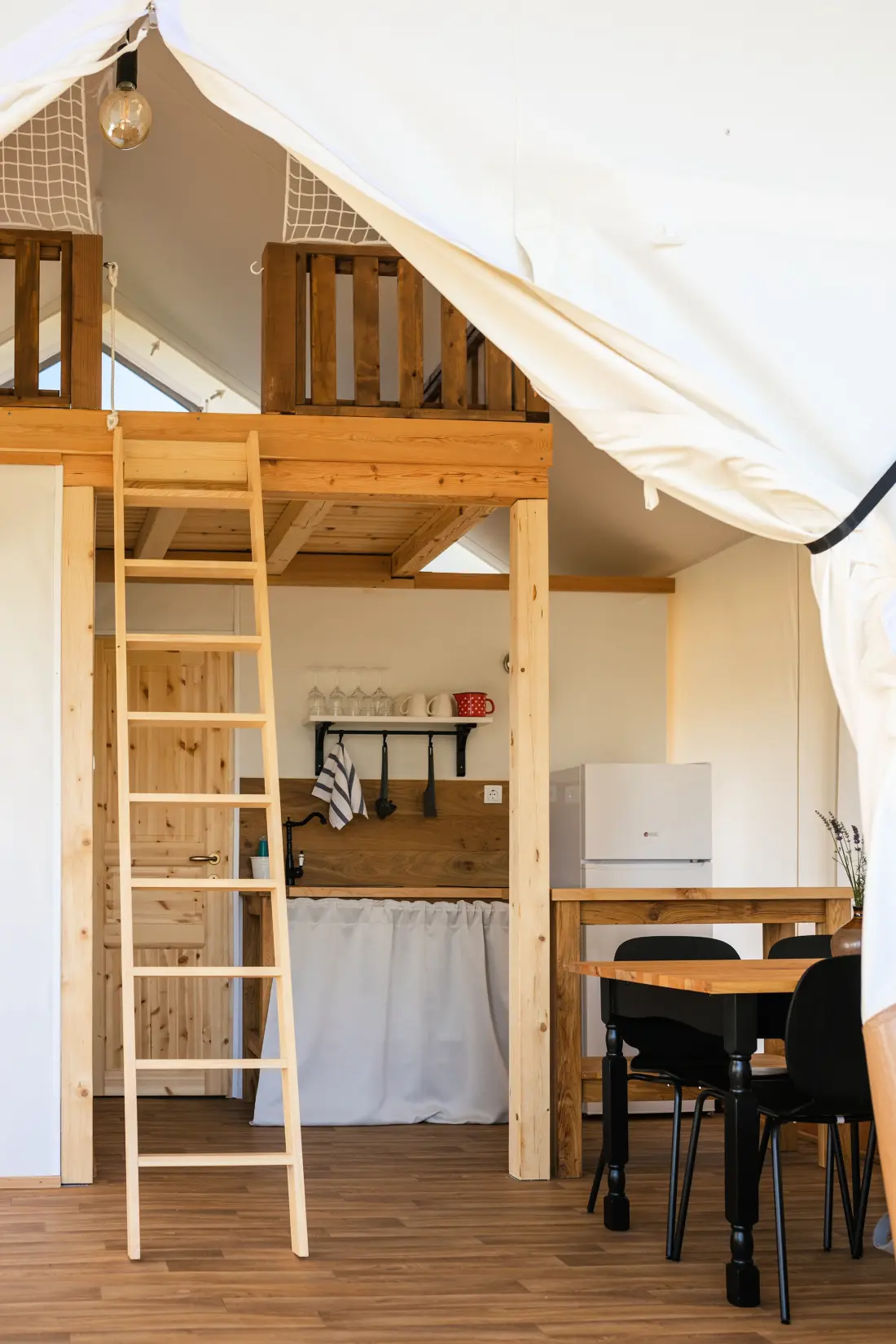 Glamping w ośrodku Kolpa