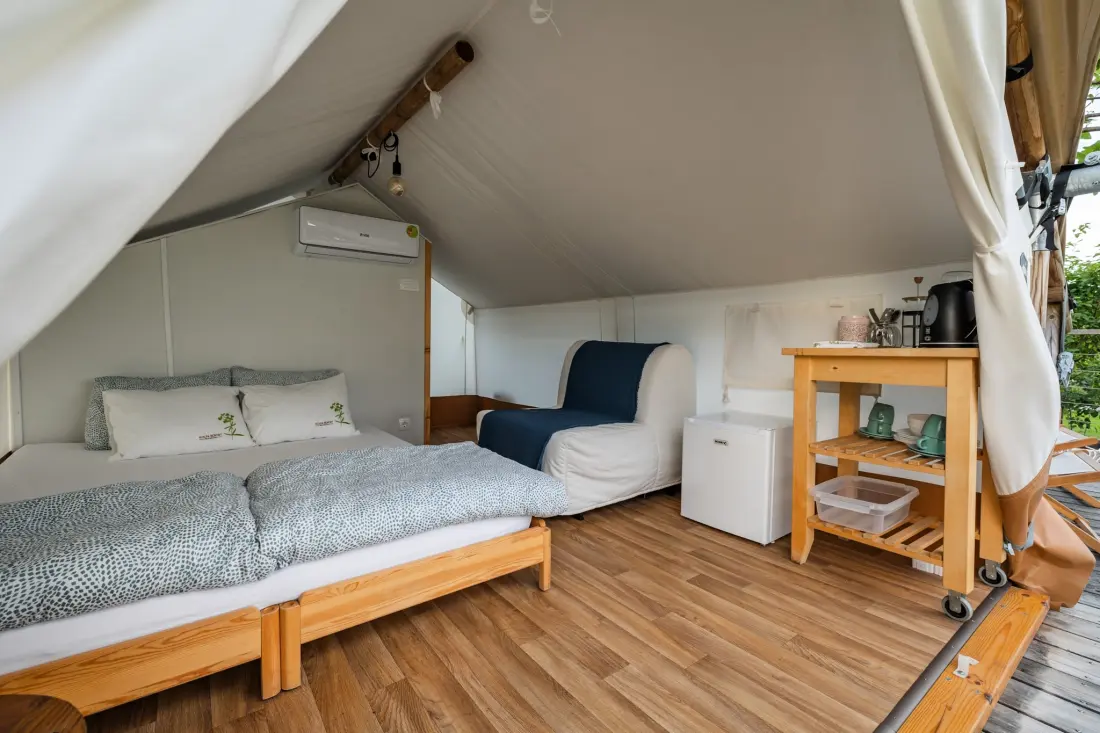 Glamping w ośrodku Kolpa