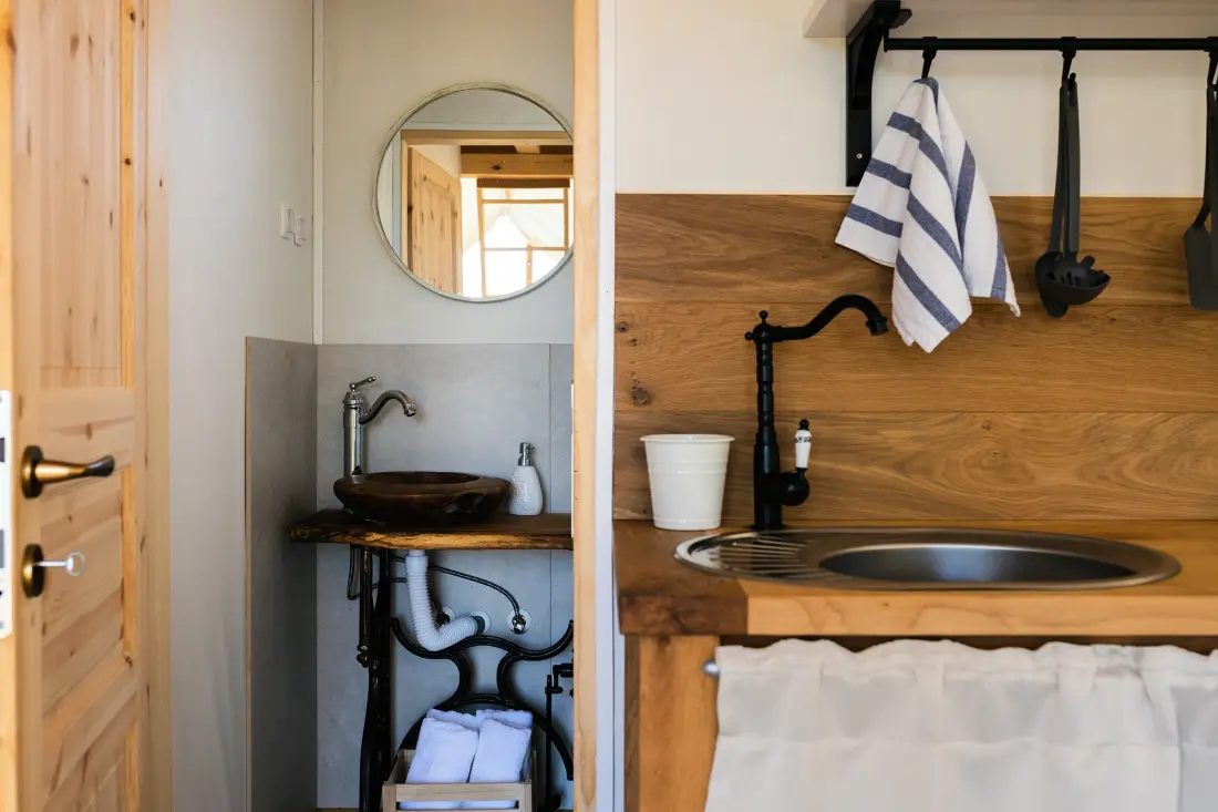 Glamping w ośrodku Kolpa