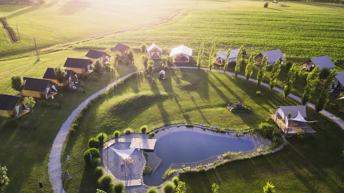 Glamping w ośrodku Kolpa