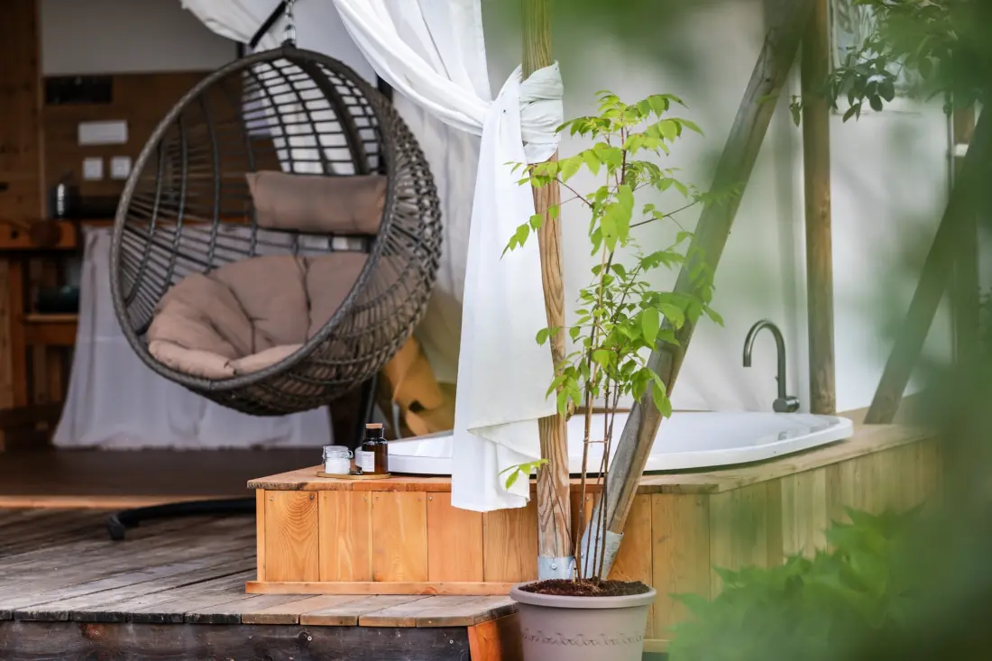 Glamping w ośrodku Kolpa