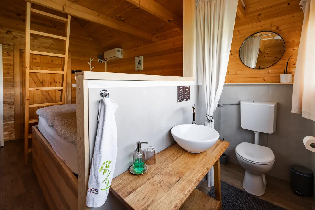 Glamping w ośrodku Kolpa