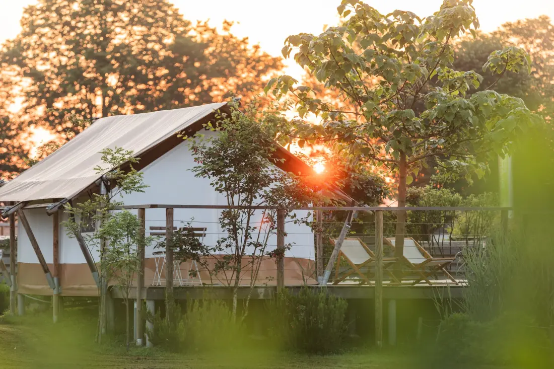 Glamping w ośrodku Kolpa