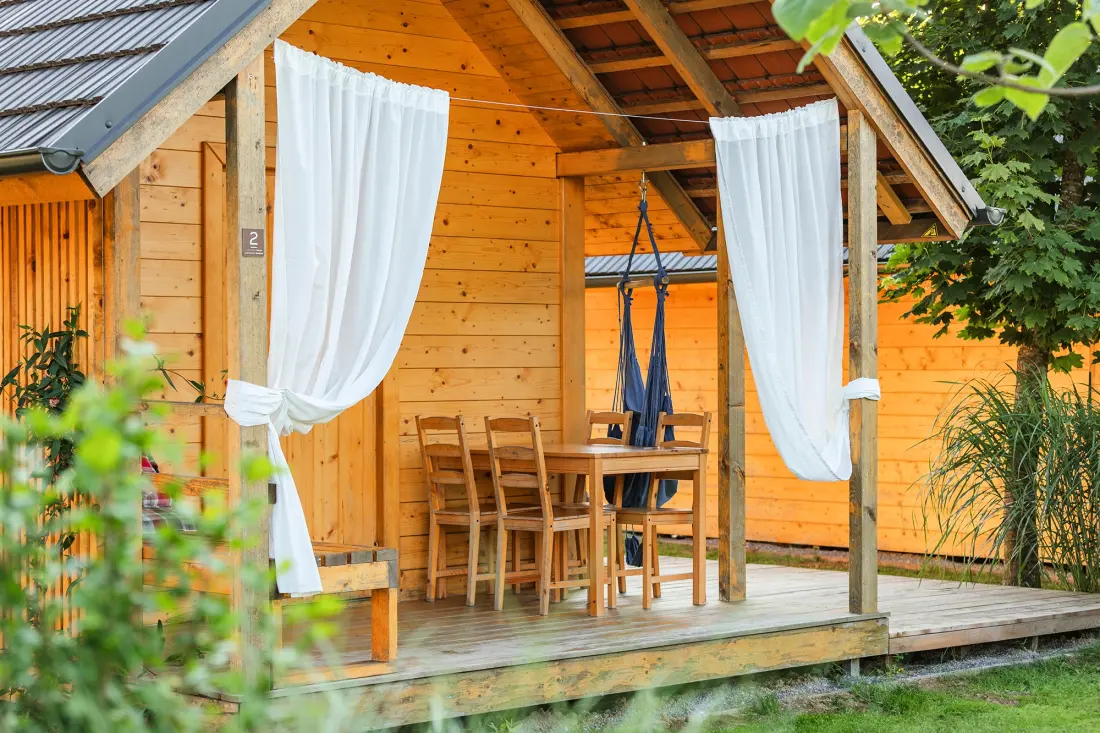 Glamping w ośrodku Kolpa