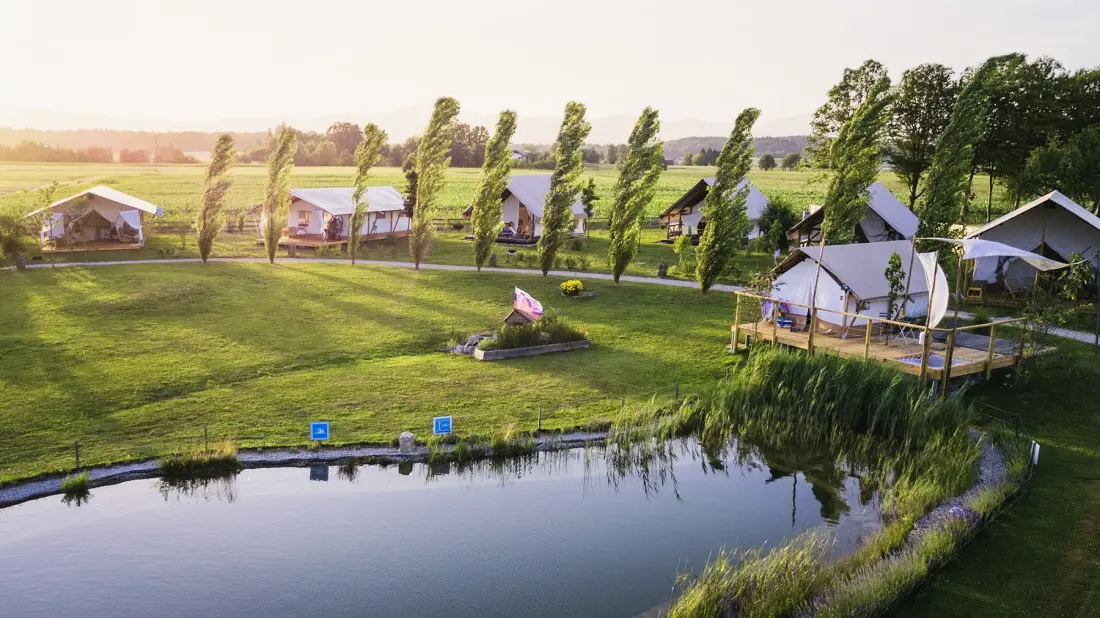 Glamping w ośrodku Kolpa