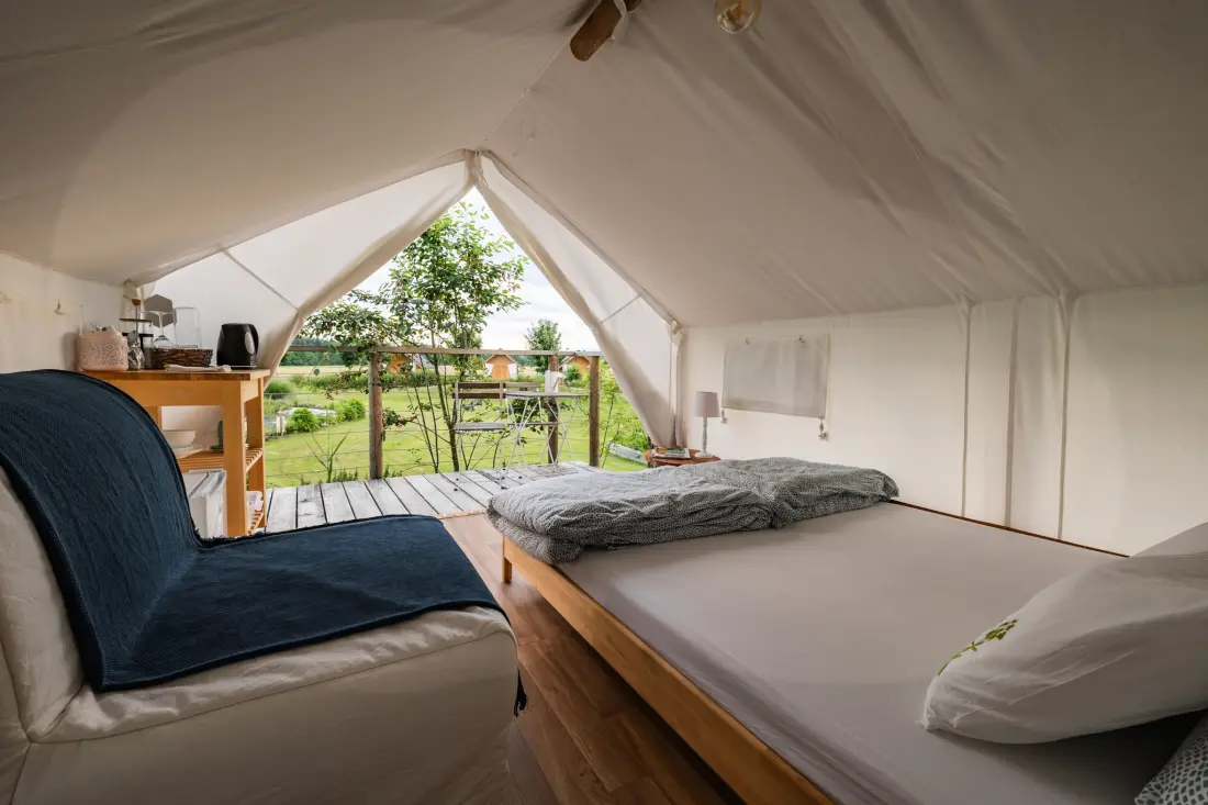 Glamping w ośrodku Kolpa