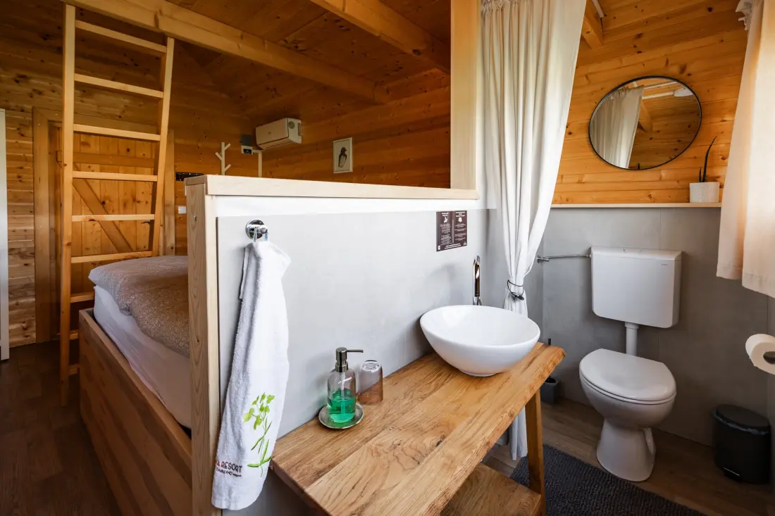 Glamping w ośrodku Kolpa