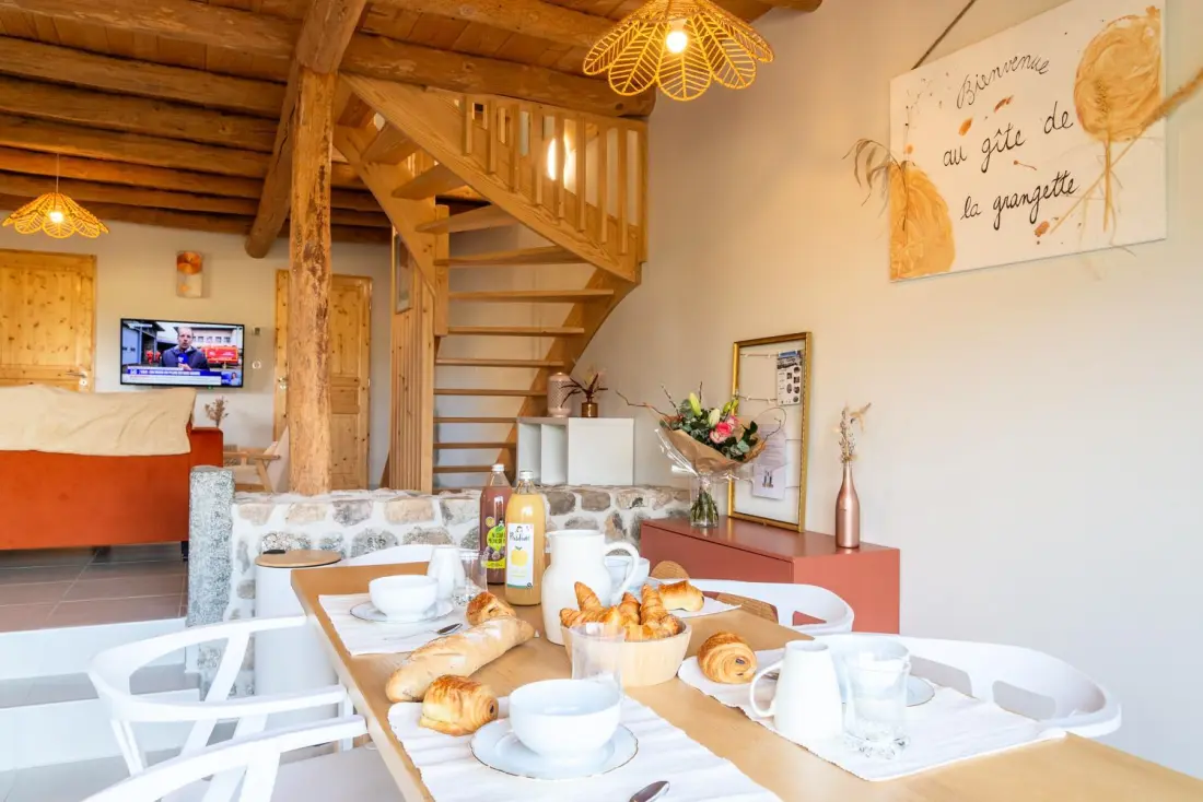 Gîte de France Gîte de la grangette 5/6 Personen 3 Ähren