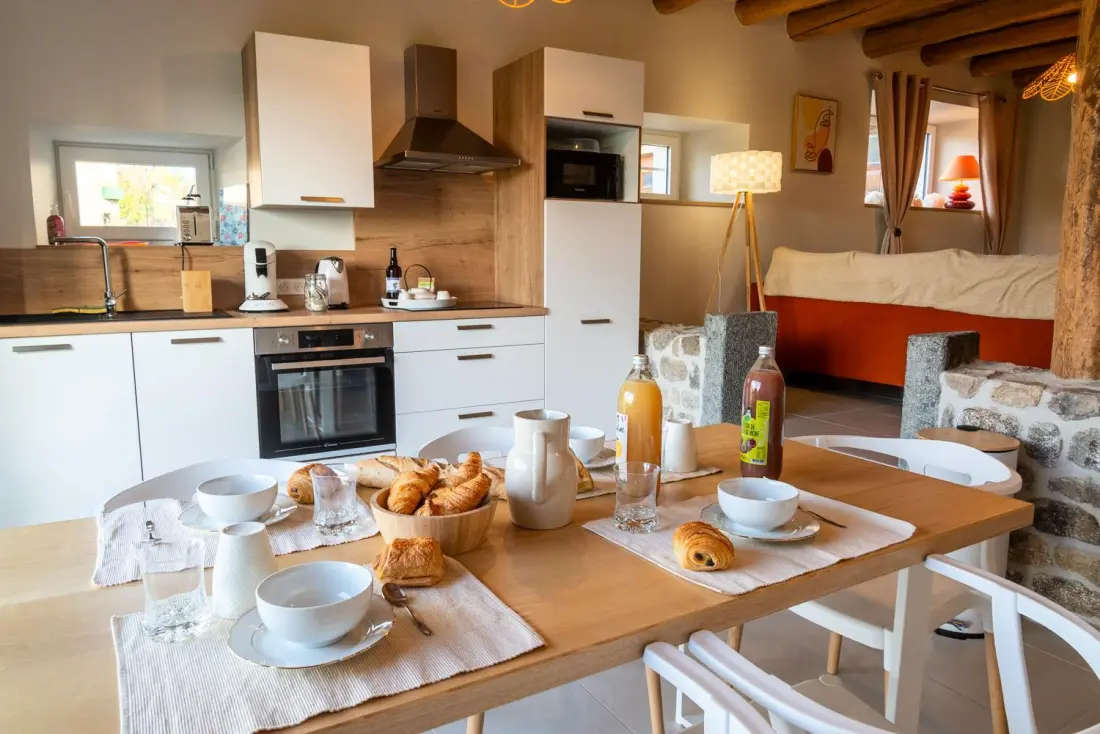 Gîte de France Gîte de la grangette 5/6 Personen 3 Ähren