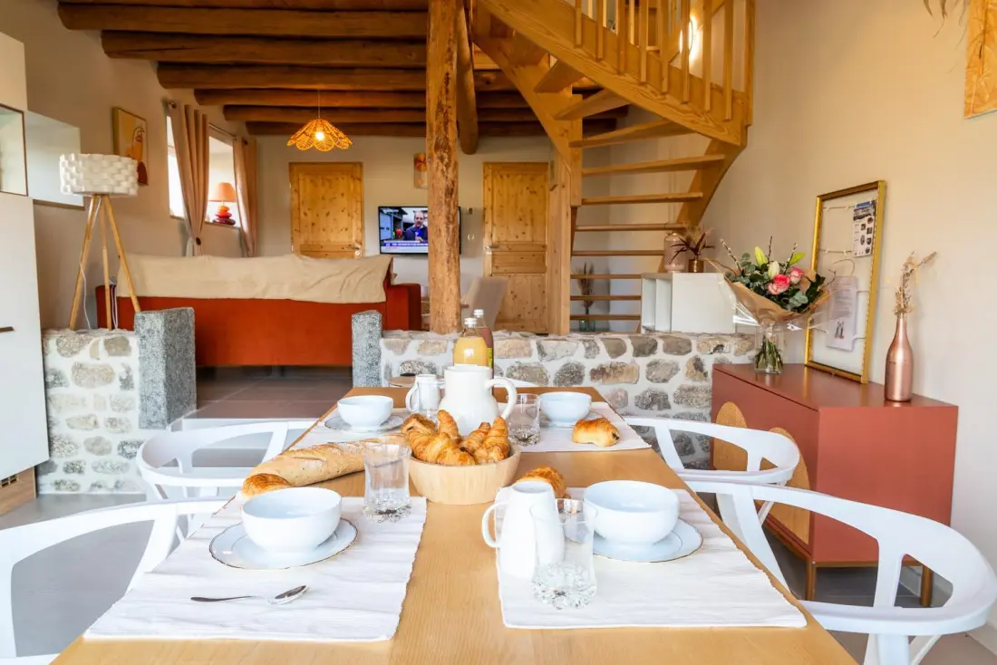 Gîte de France Gîte de la grangette 5/6 Personen 3 Ähren