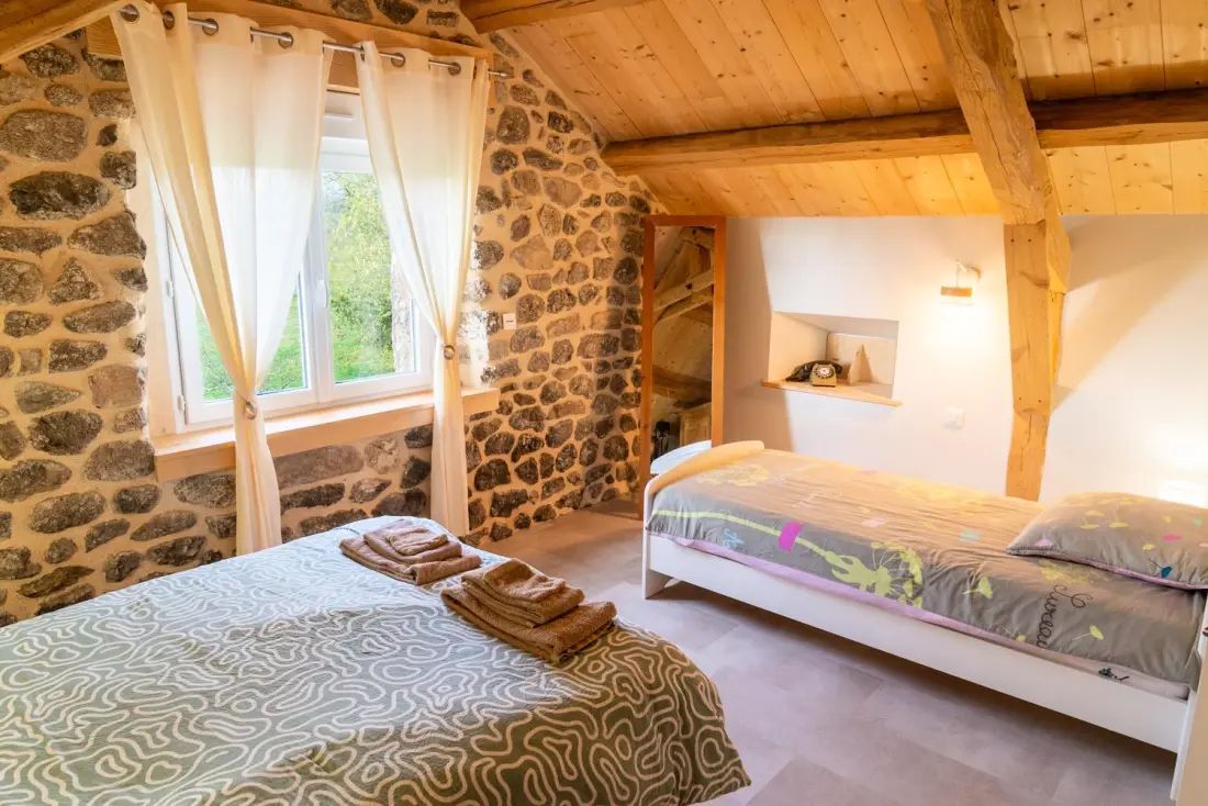 Gîte de France Gîte de la grangette 5/6 Personen 3 Ähren