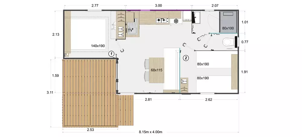 Kwiat Kempingi LA STENIOLE 4 Gwiazdy★★★★ 4 Gwiazdy★★★★ 4 Gwiazdy★★★★ 4 Gwiazdy★★★★