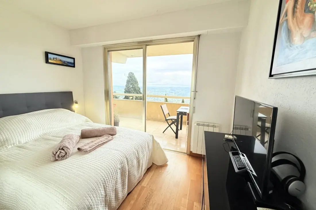 Gyönyörű 4 hálószoba Sea View Apartman - Clim - úszómedence - Tennis - Park