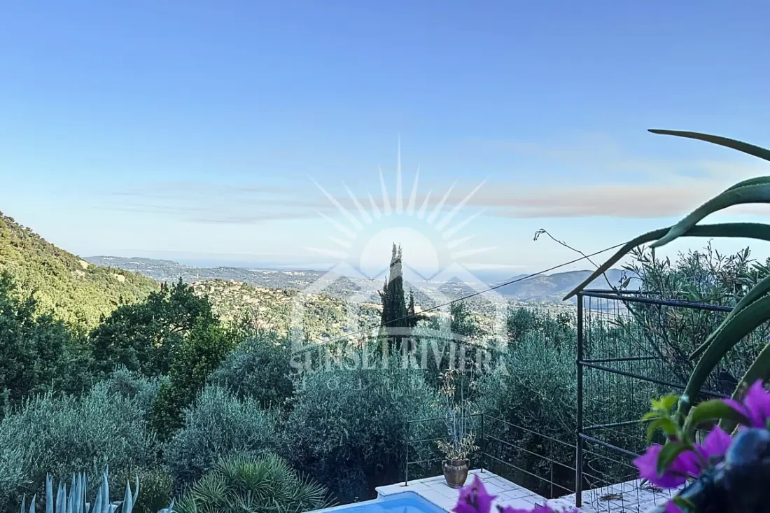 Les Oliviers Villa 6 fő részére naplementekor