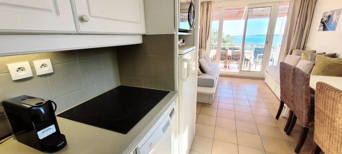 Duplex met uitzicht over de Golf van Saint-Tropez