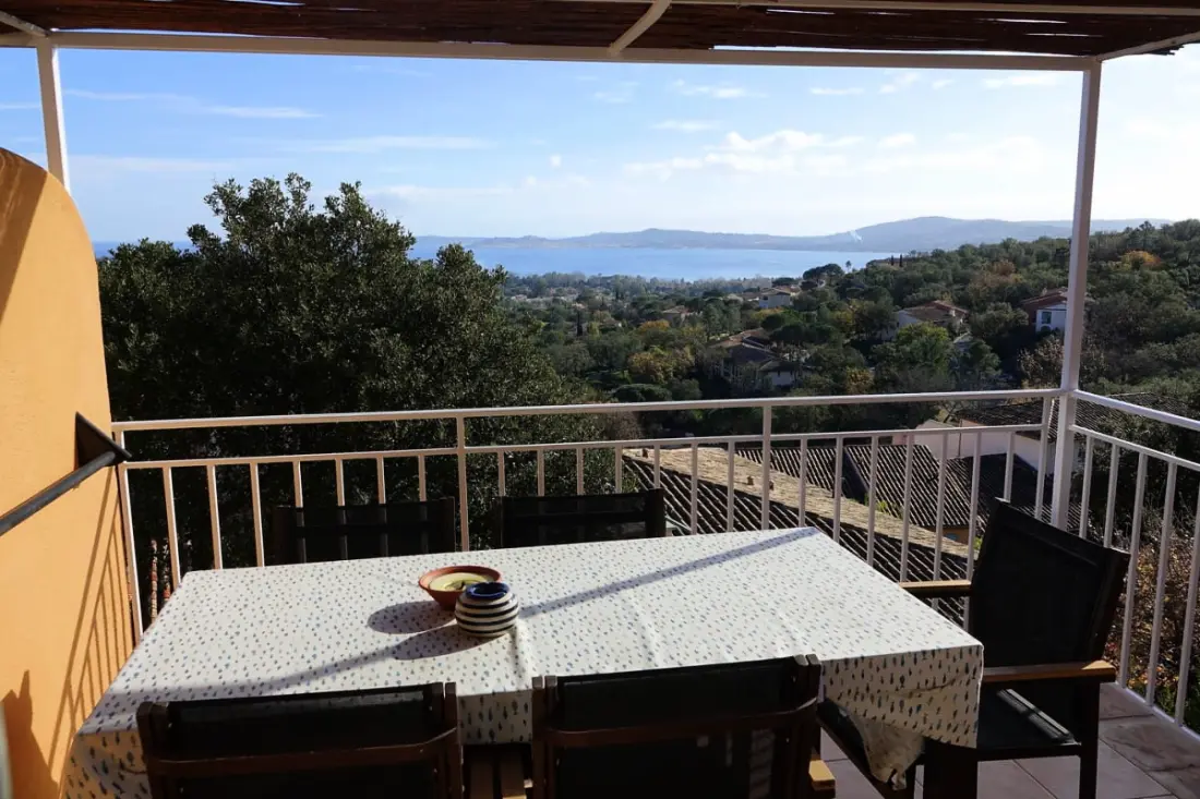 Duplex met uitzicht over de Golf van Saint-Tropez