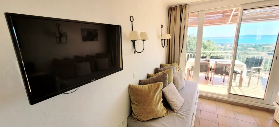 Duplex met uitzicht over de Golf van Saint-Tropez