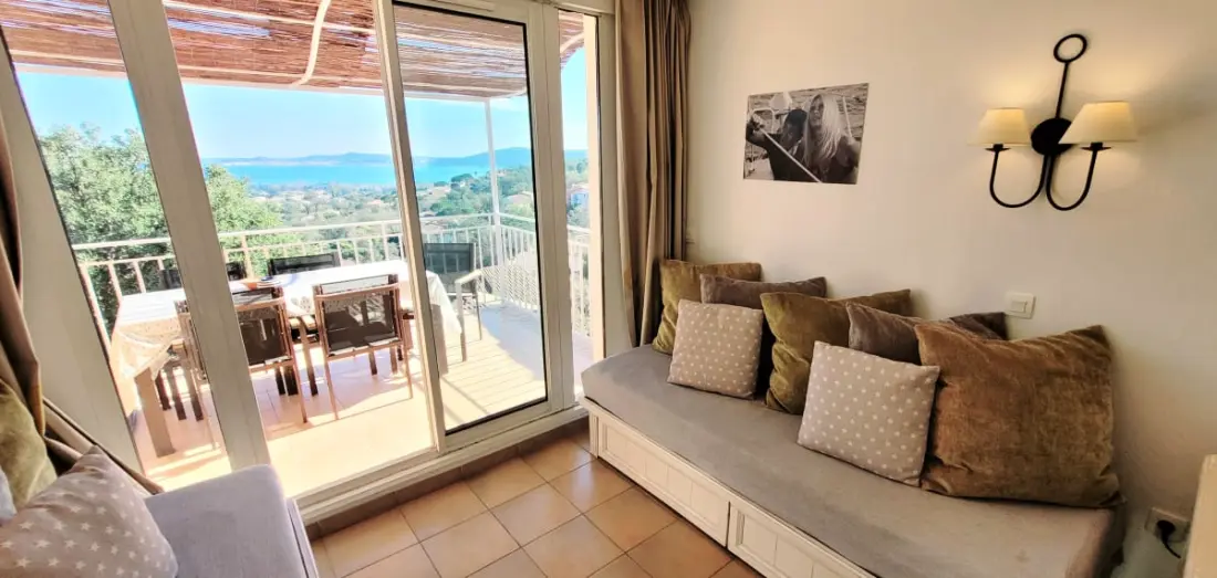 Duplex met uitzicht over de Golf van Saint-Tropez