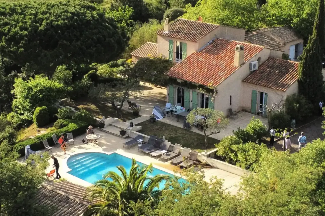 Villa 10 Pers • úszómedence • 5 Suites Grimaud