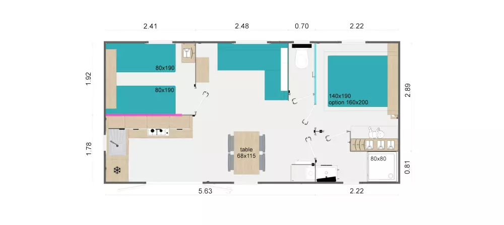 Campsite LA FONTAINE 3 Csillagok★★★
