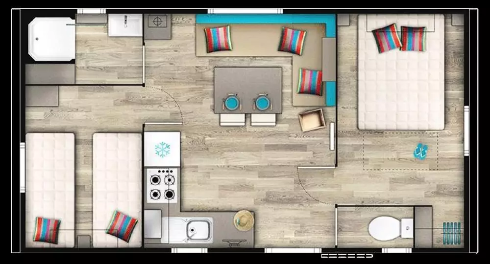 Campsite LA FONTAINE 3 Csillagok★★★