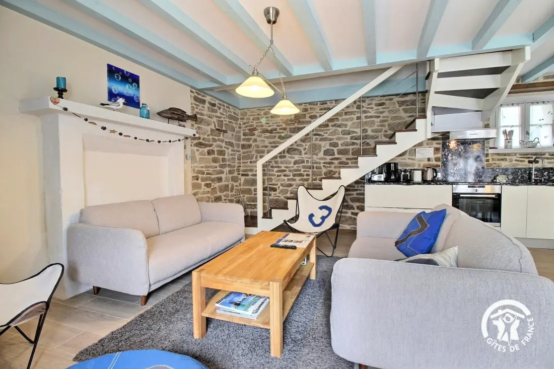 Gîte de France Die blaue Titte 3 Ohren