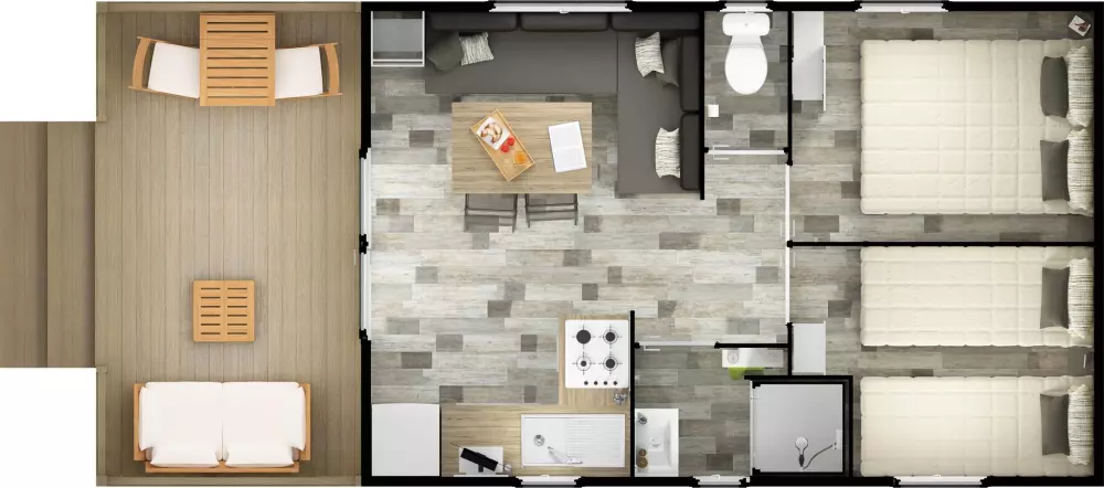 Camping des Cerisiers 3 Estrellas★★★