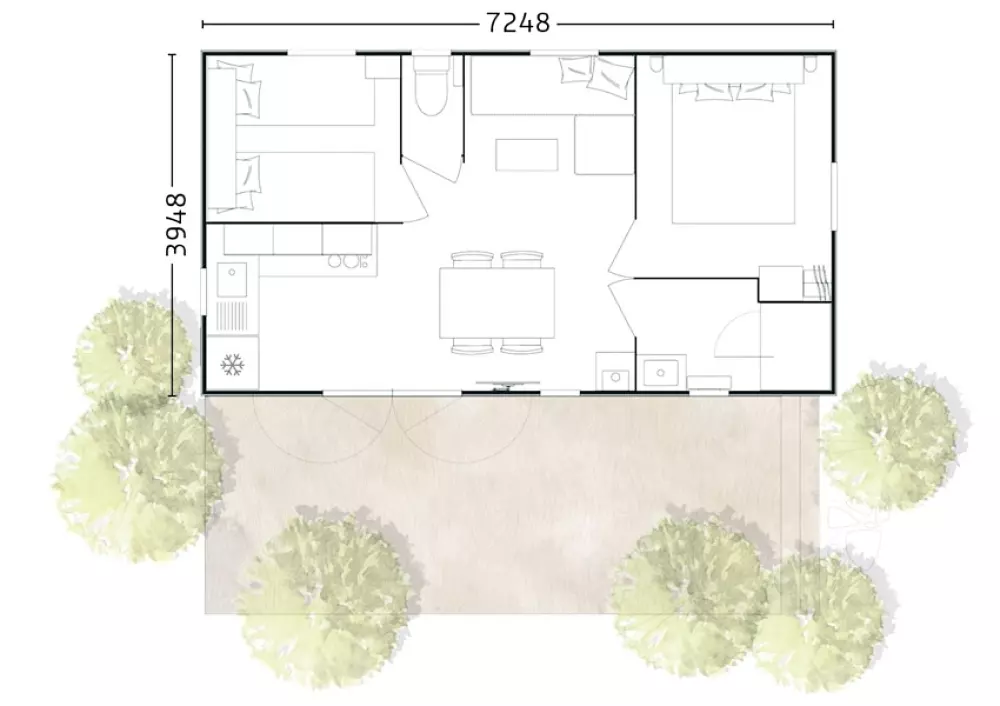 Camping des Cerisiers 3 Estrellas★★★